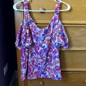 Off the shoulder blouse